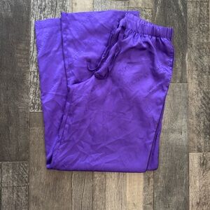 Purple Satin Victorias Secret PJ pants